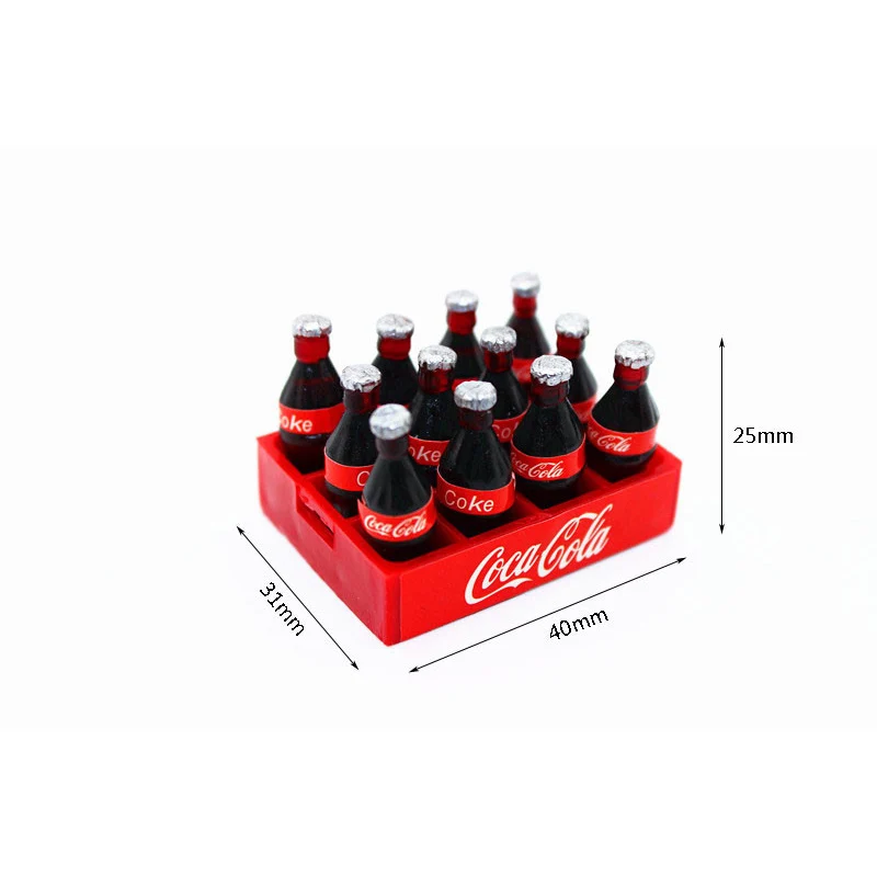Eva2king миниатюрная мини игрушка cola модель кукольного домика аксессуары для
