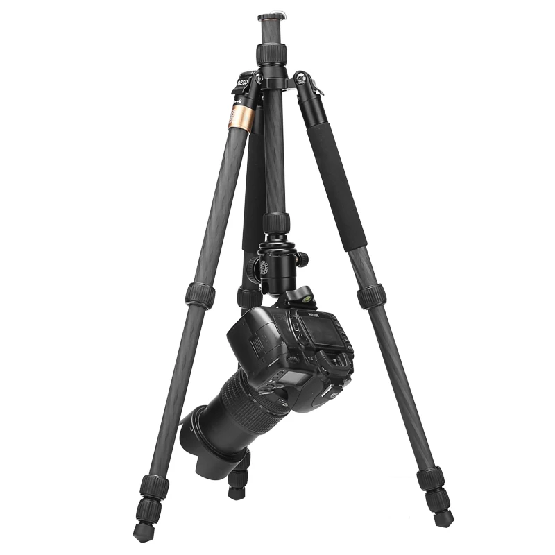 Новый высокой чистоты углеродного волокна материал цифровой штатив для DSLR