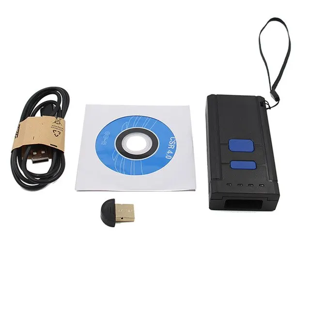 Сканер штрих кода Wirelress Z2877 Bluetooth 1D/2D QR считыватель PDF417 для IOS Android IPAD|Сканеры| |