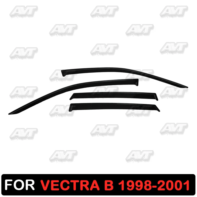 Дефлекторы для окон Opel Vectra B 1998 2001 1 комплект 4 шт. защита от дождя и ветра стайлинга
