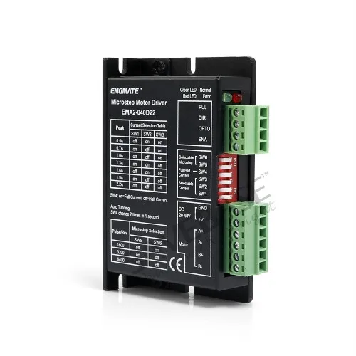 ENGMATE ЧПУ Шаговый Драйвер EMA2-040D22 Поддержка Nema 8 14 20-40 В + EMA142-4520S4 Мотор | Обустройство
