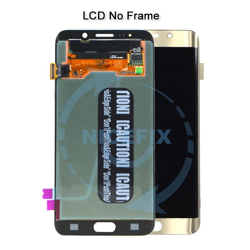 Для samsung Galaxy S6 Edge Plus G928 G928F ЖК-дисплей с сенсорным экраном дигитайзер рамкой для + lcd