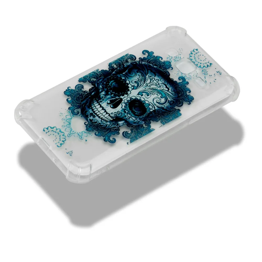 Missbuy Transparent Painting Phone Case For Samsung Galaxy J2 PRO 2018 J5 J7 2016 2017 Cover Silicone for J730 J530 J330 |