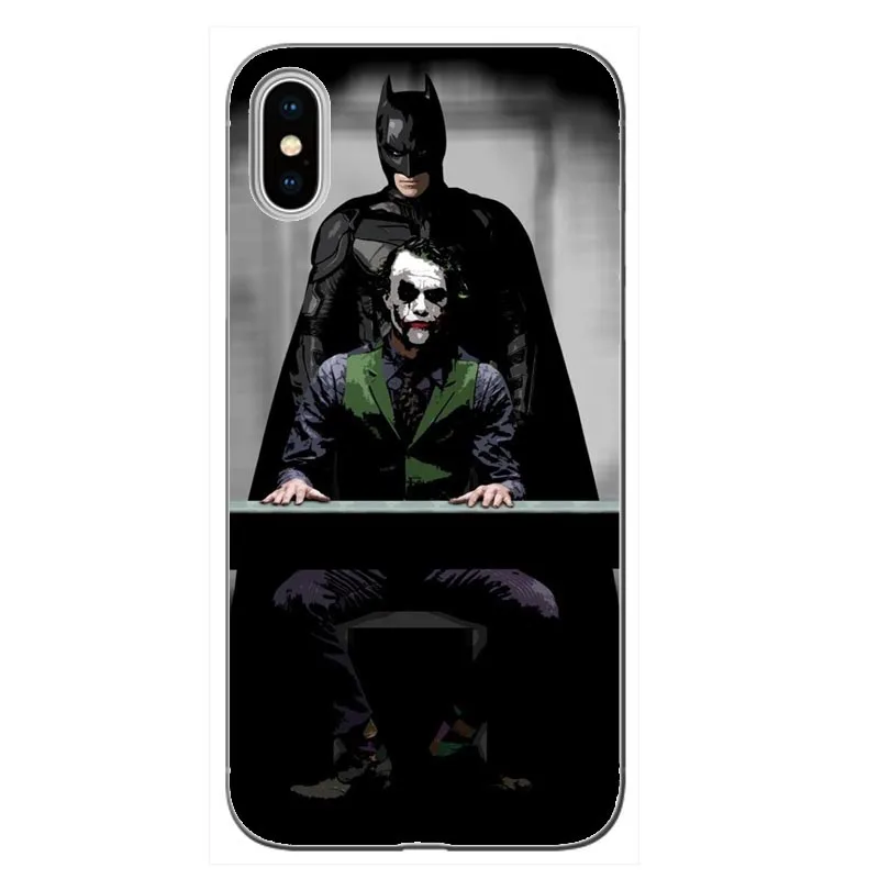 Отряд Самоубийц Джокер Харли Квинн DC Comics чехол для телефона Fundas iphone 8 X XS XR Max 6 7PLUS
