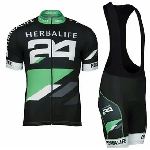 

Классические черные велосипедные Джерси HERBALIFE, мужские велосипедные Джерси с коротким рукавом, летние высококачественные короткие комплекты, велосипедная одежда, комплект для горного велосипеда