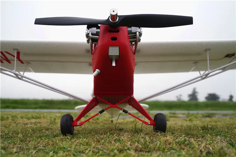 FMS 1400 мм J3 Cub V3 (55 1 &quot) Размах крыльев RC самолет с поплавками и шестерни белый