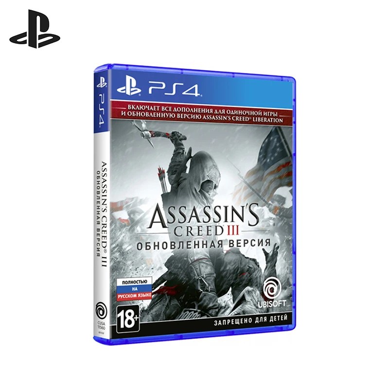Игра Assassin's Creed III обновленная версия для PS4 | Электроника