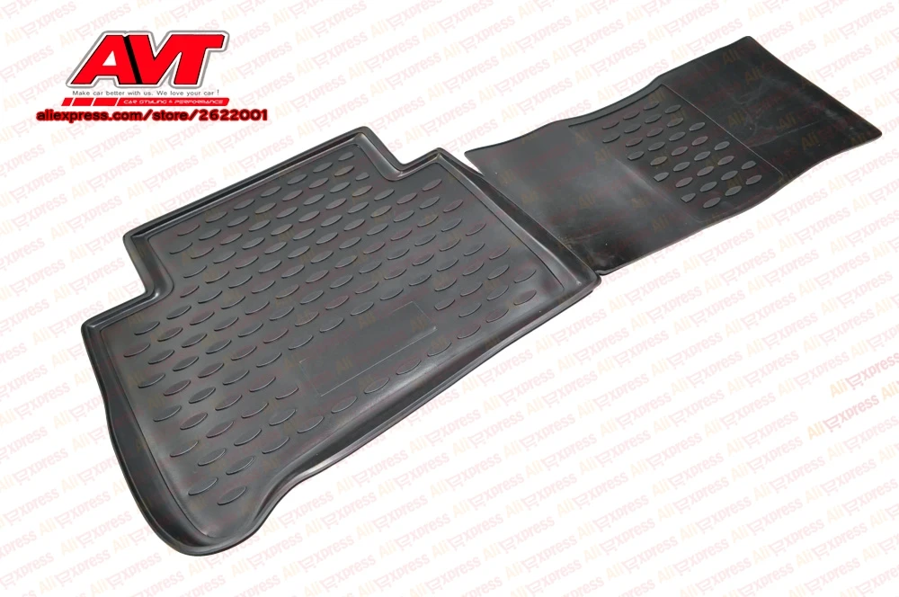 Коврики чехол для Mercedes-Benz E-class W211 2002-2009 4 шт. резиновые коврики Нескользящие