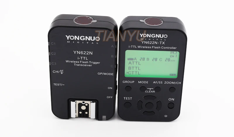 YONGNUO YN622N-TX контроллер+ YN-622N приемопередатчик YN622N-KIT Беспроводной ttl HSS вспышка триггер Набор для Nikon и YN586EX YN685N