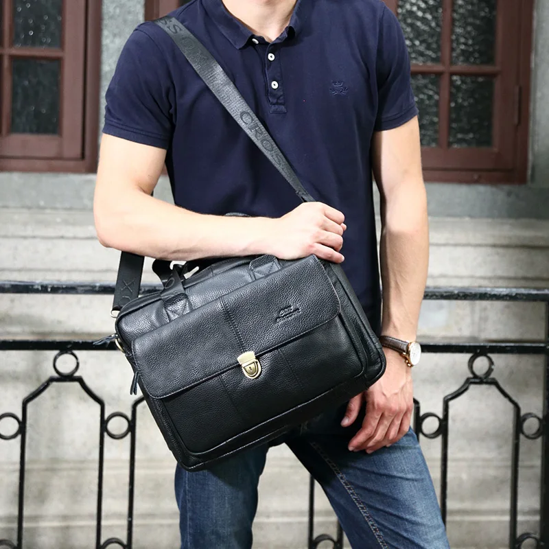 CROSS OX Кожаная сумка в деловом стиле HB316 |