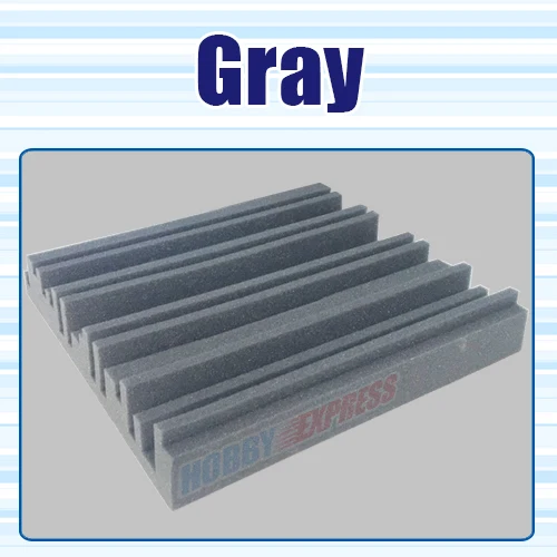 Gray Arrowzoom 12 шт. Metro диффузор акустическая студия пена плитка Звукопоглощающая Панель 30x30x5 см(11,8x11,8x1,9 дюймов - Цвет: Gray