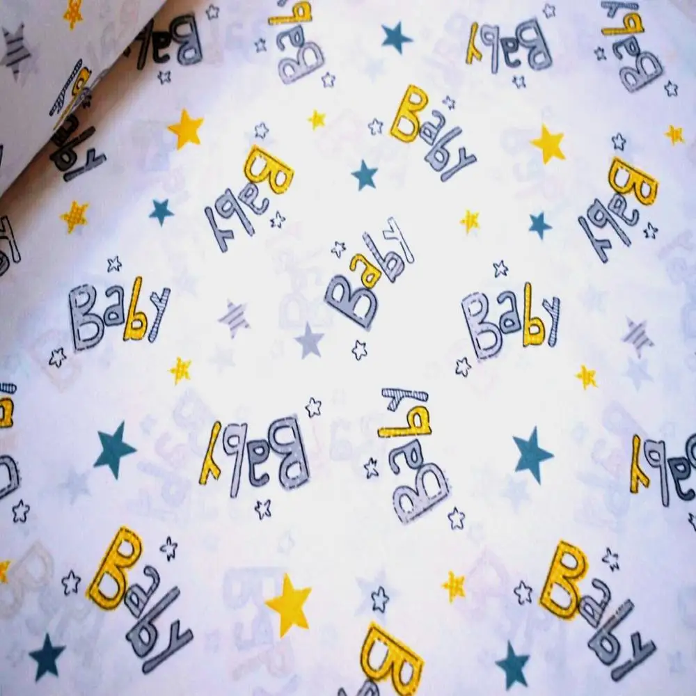 Baby Star Pattern Cotton Fabrics | Дом и сад