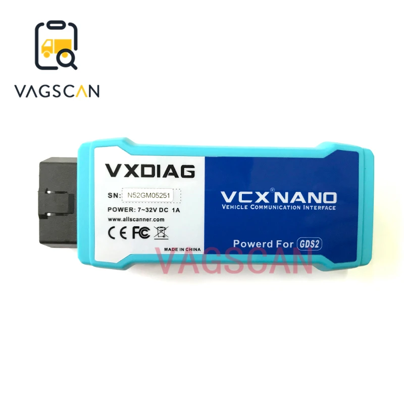 GDS2 VXDIAG VCX NANO автомобиля интерфейс связи