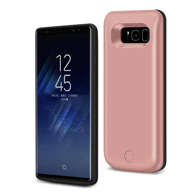 Чехол для аккумулятора 6500 мАч для samsung Galaxy S8 Plus, чехол для зарядного устройства, чехол для телефона, внешний аккумулятор для samsung S8 plus, чехол для аккумулятора