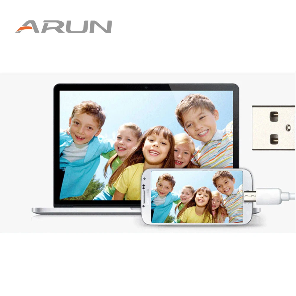 ARUN 95 см Micro USB кабель 2A Быстрая зарядка для передачи данных Microusb samsung Xiaomi Android