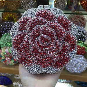 color same as pictur XIYUAN брендовые клатчи женские шикарные побрякушки Minaudiere хрустальные вечерние сумки Банкетный Кошелек Свадебные вечерние сумки золотые - Цвет: color same as pictur