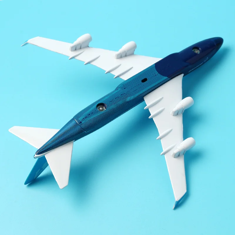16 см Прототип самолета Боинг 747-400 модель летательного стандартная из сплава
