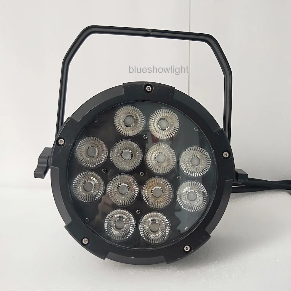 Нет налога на заказ 12 шт/flightcase открытый Par свет водонепроницаемый 12x10 Вт led RGBW 4в1