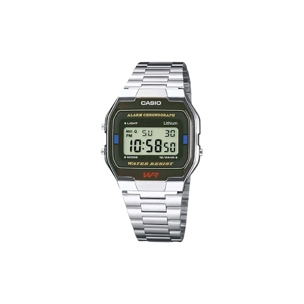 Quartz Wristwatches Casio for mens A 163WA 1 Watches Mans Watch Wristwatch Wrist men|Мужские спортивные часы| |