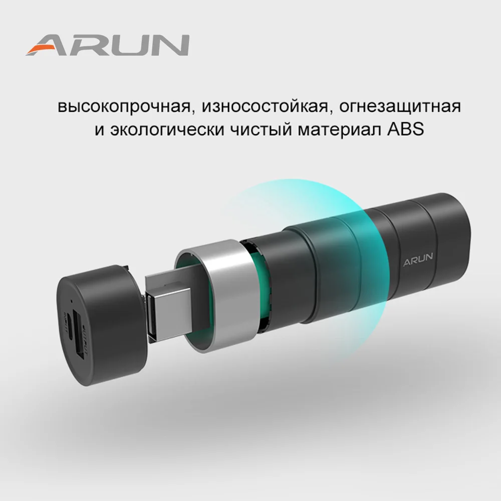 ARUN 2500 мАч Внешний аккумулятор портативный внешний зарядное устройство 1 usb порт