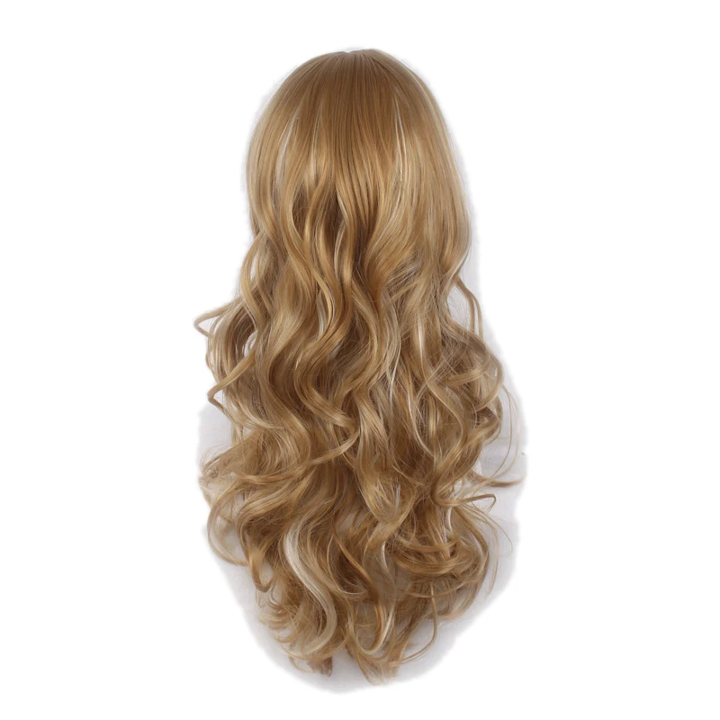 Similler женские длинные вьющиеся термостойкие синтетические парики для косплея