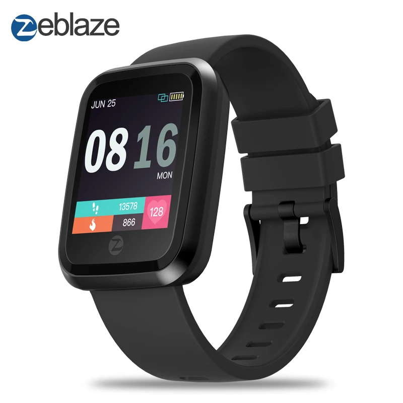 Origina Zeblaze Crystal 2 Smartwatch IP67 носимые Смарт Wartch монитор сердечного ритма цветной