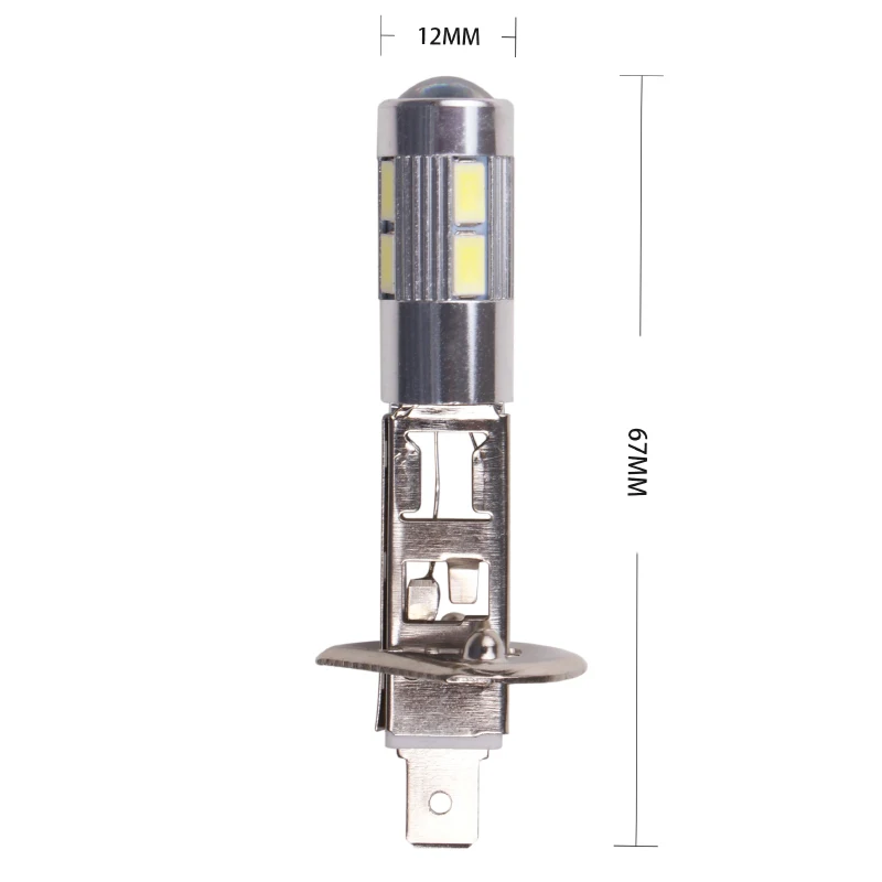 1 шт. автомобиль H1 H3 led canbus 5630 супер drl свет 10LED задние фары Противотуманные Дневные