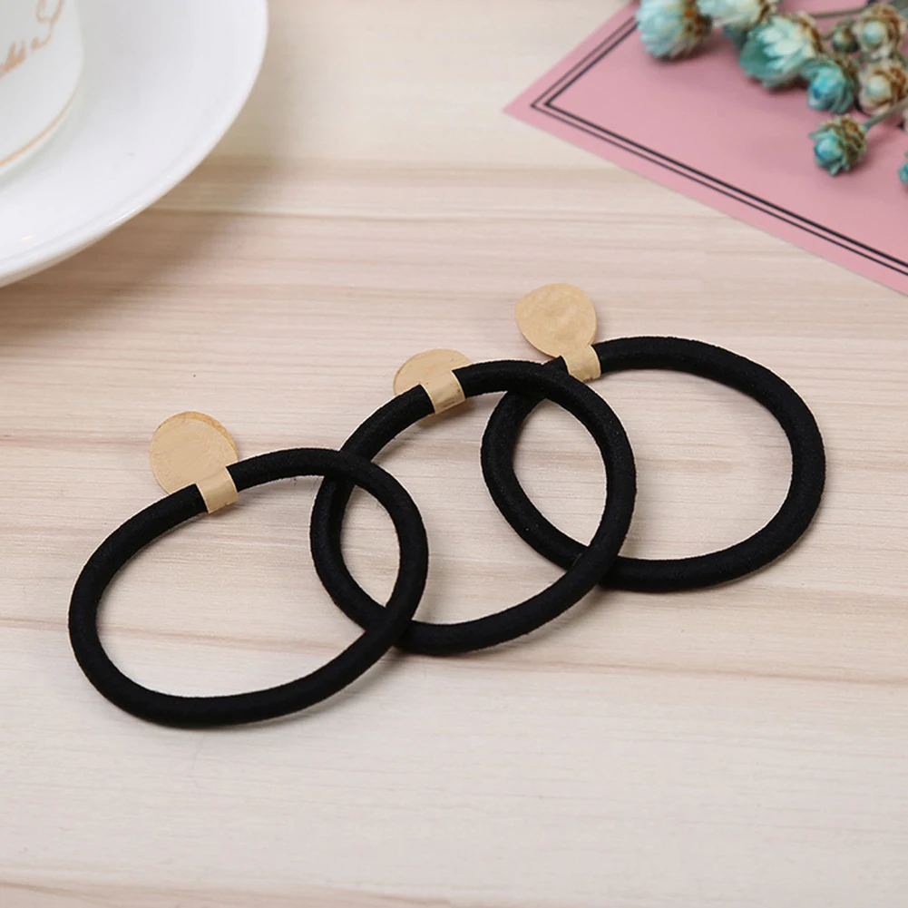 Women Girls Hair Band Ties Rope Ring Elastic Simple Hairband Ponytail Holder | Scrunchie
