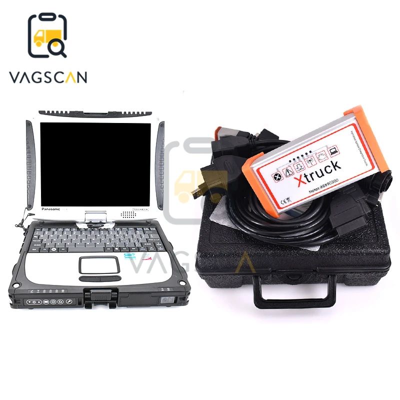 Toughbook CF19 Xtruck Y1 vocom 88890300 диагностический сканер для Volvo/Renault/UD/Mack|Анализатор