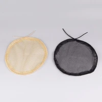 cheap caps for making ponytail spandex net elastic hair net with glueless hair net wig liner