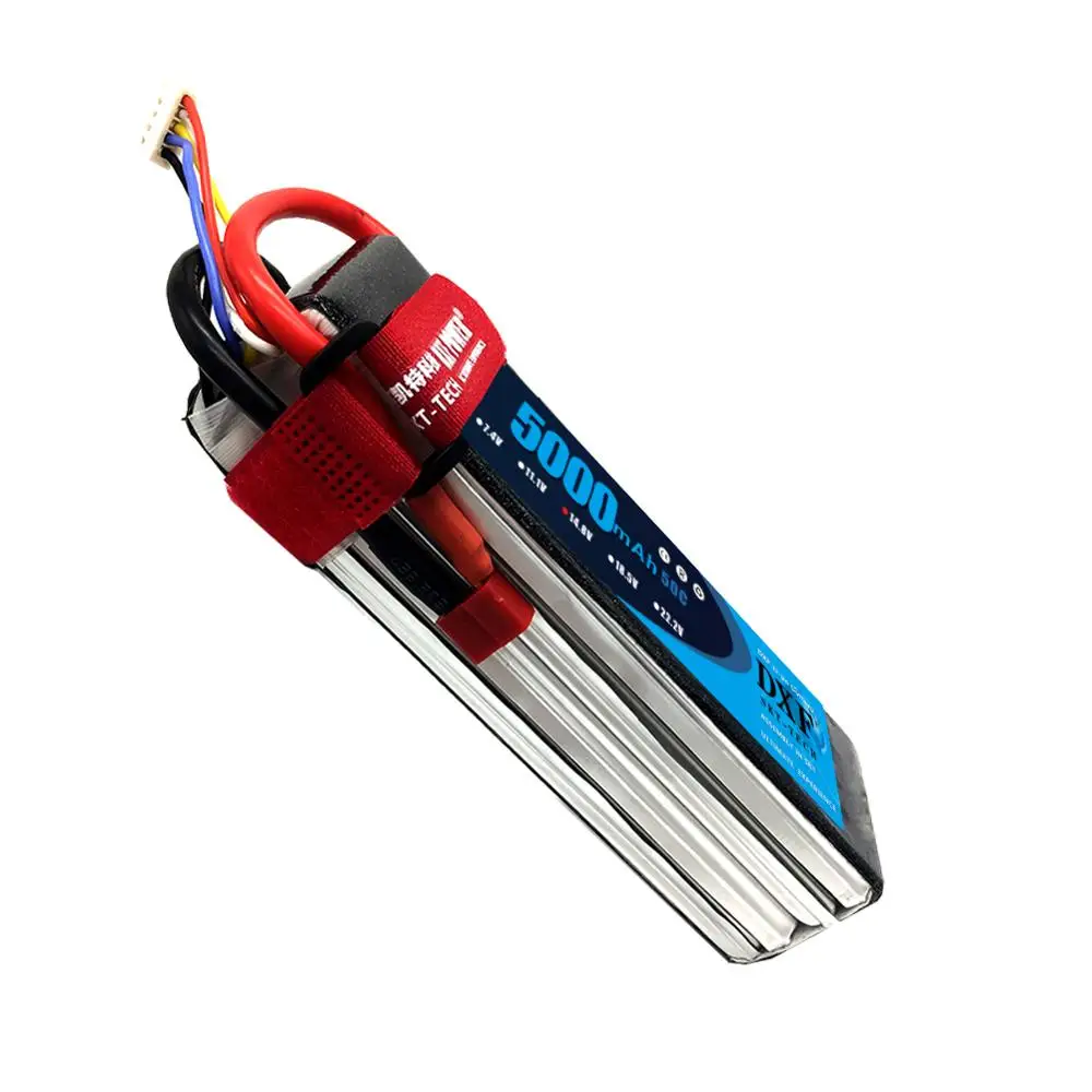 DXF 4S 14 8 v 5000mAh 50C Lipo батарея для RC самолета вертолета автомобиля/грузовика лодки |