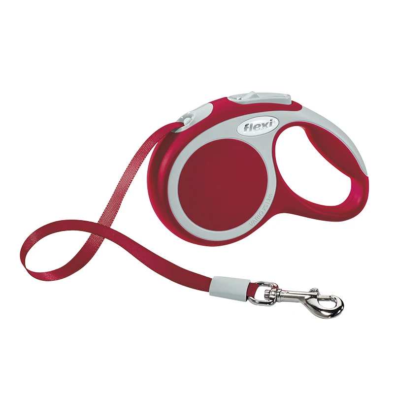 Flexi Vario XS ременной поводок рулетка 3 метра для собак весом до 12 кг|retractable leash for