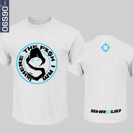 Shroud Cloud9 C9 shirt Professional league pubg D.va men women T TEE SHIRT | Мужская одежда