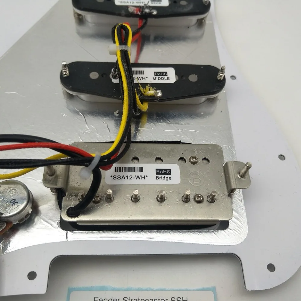 Пикапы для гитары Str 60s Ainico пикапы SSH Pickguard с функцией Push Pull электрической