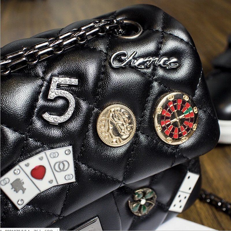 Модная роскошная сумка на плечо сумки с алмазной вышивкой женская цепочке