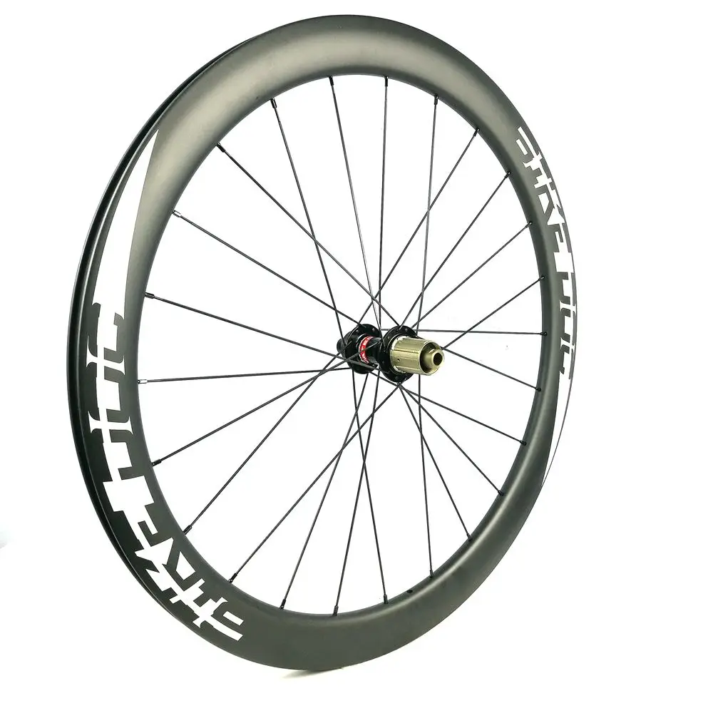 BIKEDOC 700C Clincher 50 мм Глубина 25 мм ширина карбоновая колесная Novate 791 792 ступица Центральный замок колеса велосипеда