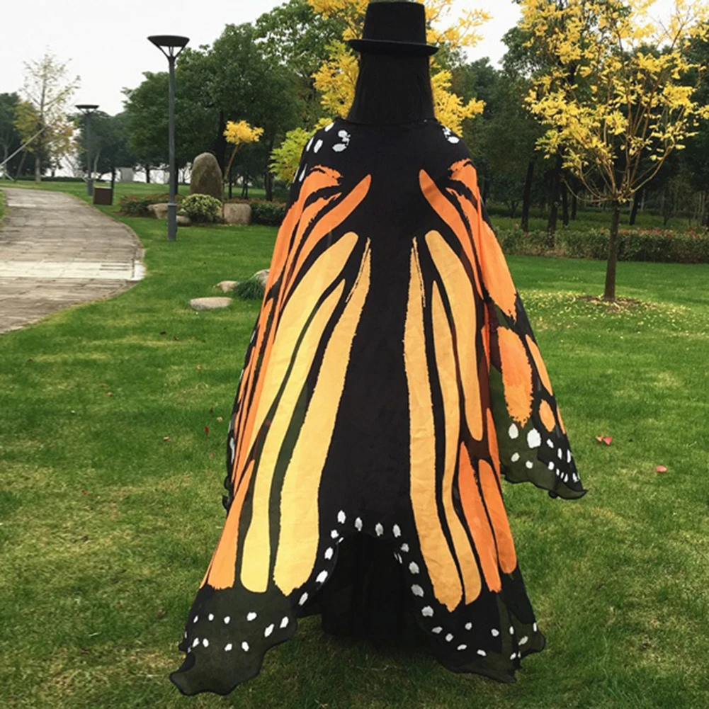 Модное пляжное полотенце с крыльями бабочки платок шарф для женщин