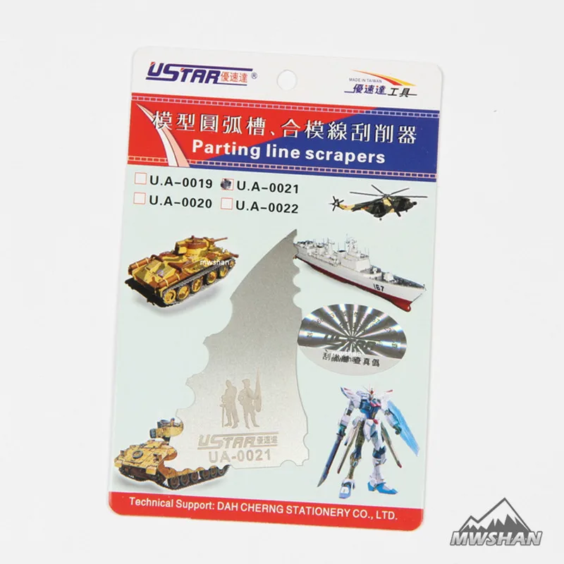 

Ustar 80021 Parting line scrapers for Miniatures Hobby Craft Tools Accessory DIY