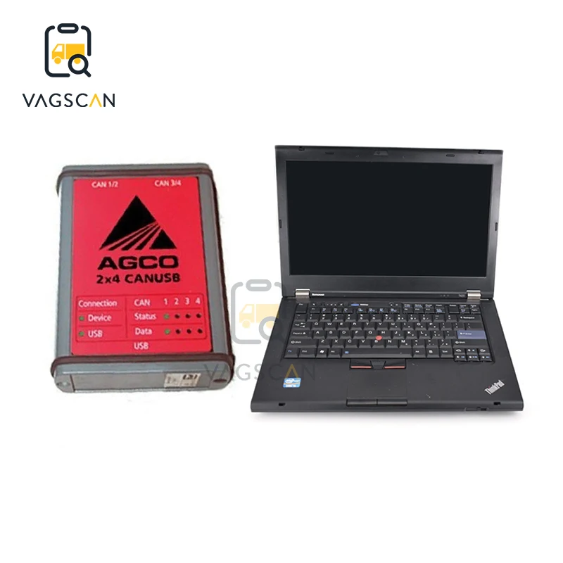 Для AGCO FENDT диагностический комплект (CANUSB) EDT + T420 ноутбук электронное средство