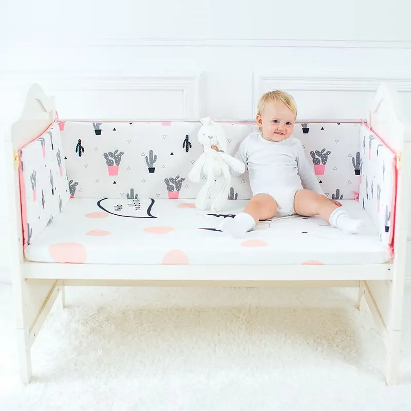 Бампер детский хлопковый, кровать, детская кроватка см х 30 см от AliExpress WW