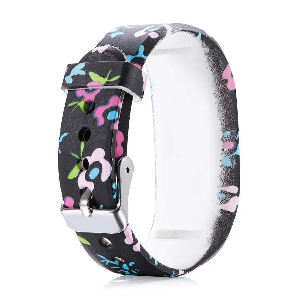 Сменный силиконовый ремешок для часов Garmin VivoFit Jr / 2 детский фитнес-браслет Mi Band2