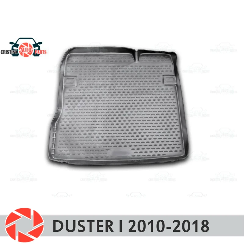 Коврик для багажника Renault Duster 2010-2018 Нескользящие полиуретановые напольные
