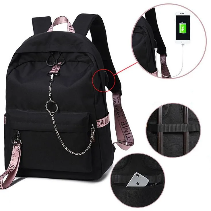 Мужской рюкзак с usb зарядкой Противоугонный Рюкзак Mochila 14 15 дюймов для ноутбука