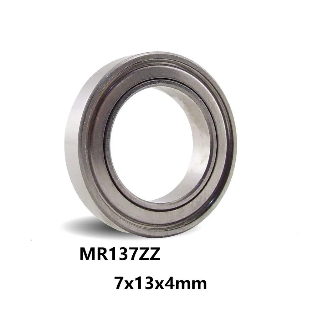 

10 Pieces/batch of Mr137Zz Bearing 7*13*4Mm Deep Groove Ball Bearing Miniature Bearing Chrome Steel