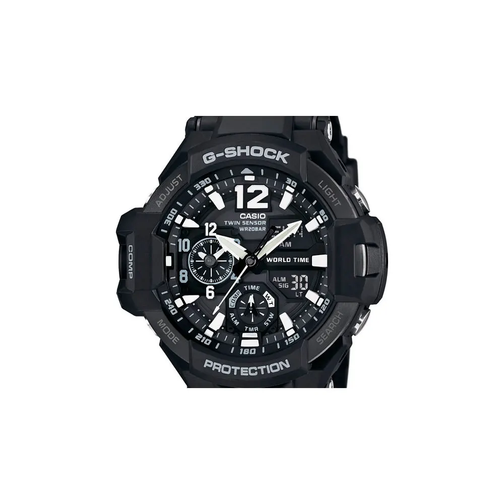Quartz Wristwatches Casio for mens GA-1100-1A Watches Mans Watch Wristwatch Wrist men G-Shock | Наручные часы