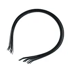 EAS 10 шт. 3 мм Пустые повязки на голову, металлический ободок для волос, много аксессуаров DIY, черный