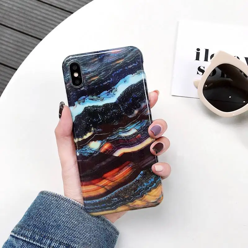 G P20lite мраморный чехол для huawei P20 Lite чехол Etui модный силиконовый мягкий чехол для телефона для huawei P20 Pro Чехол - Цвет: G