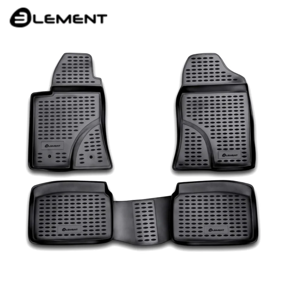 Для Toyota Avensis II T25 2003-2009 Коврики в салон 4 шт./компл. полиуретан Element NLC4804210K |