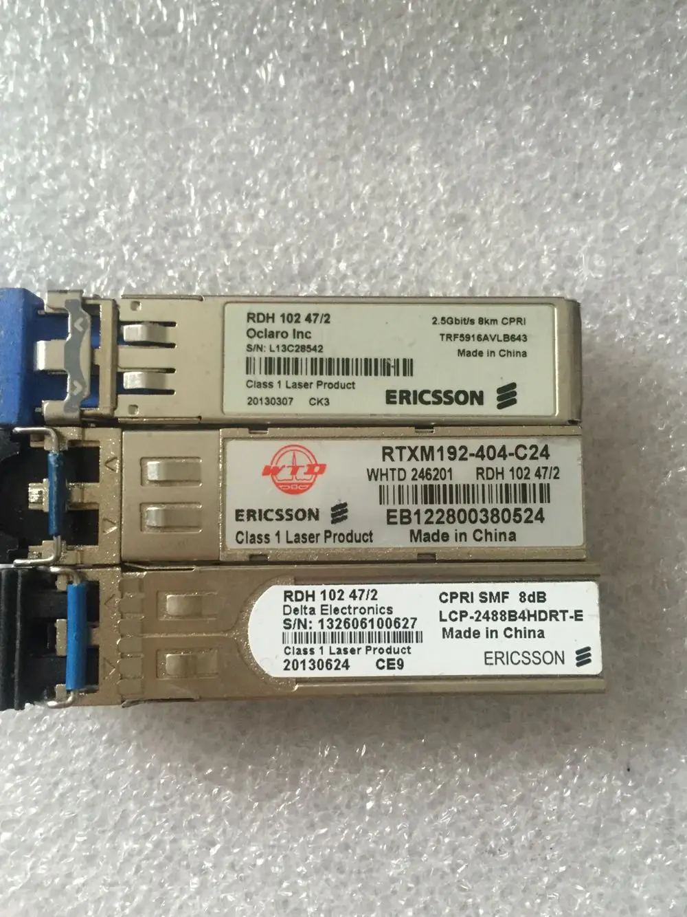 RDH 102 47/2 LCP-2488B4HDRT-E RTXM192-406-C24 TRF5916AVLB643 CPRI SMF 8dB CE9 fiber optic module SFP | Мобильные телефоны и
