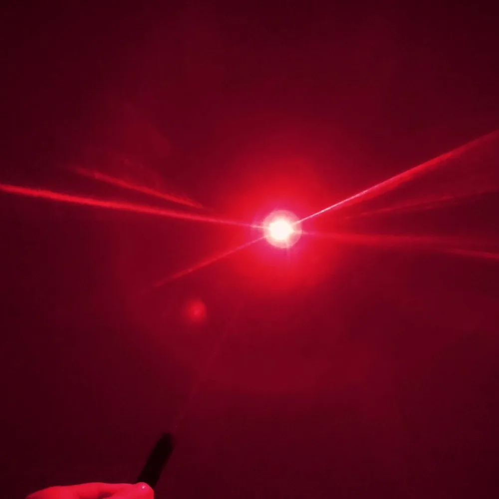 Красная лазерная указка ручка мощная 5MW 650nm яркий Видимый луч света Одиночная